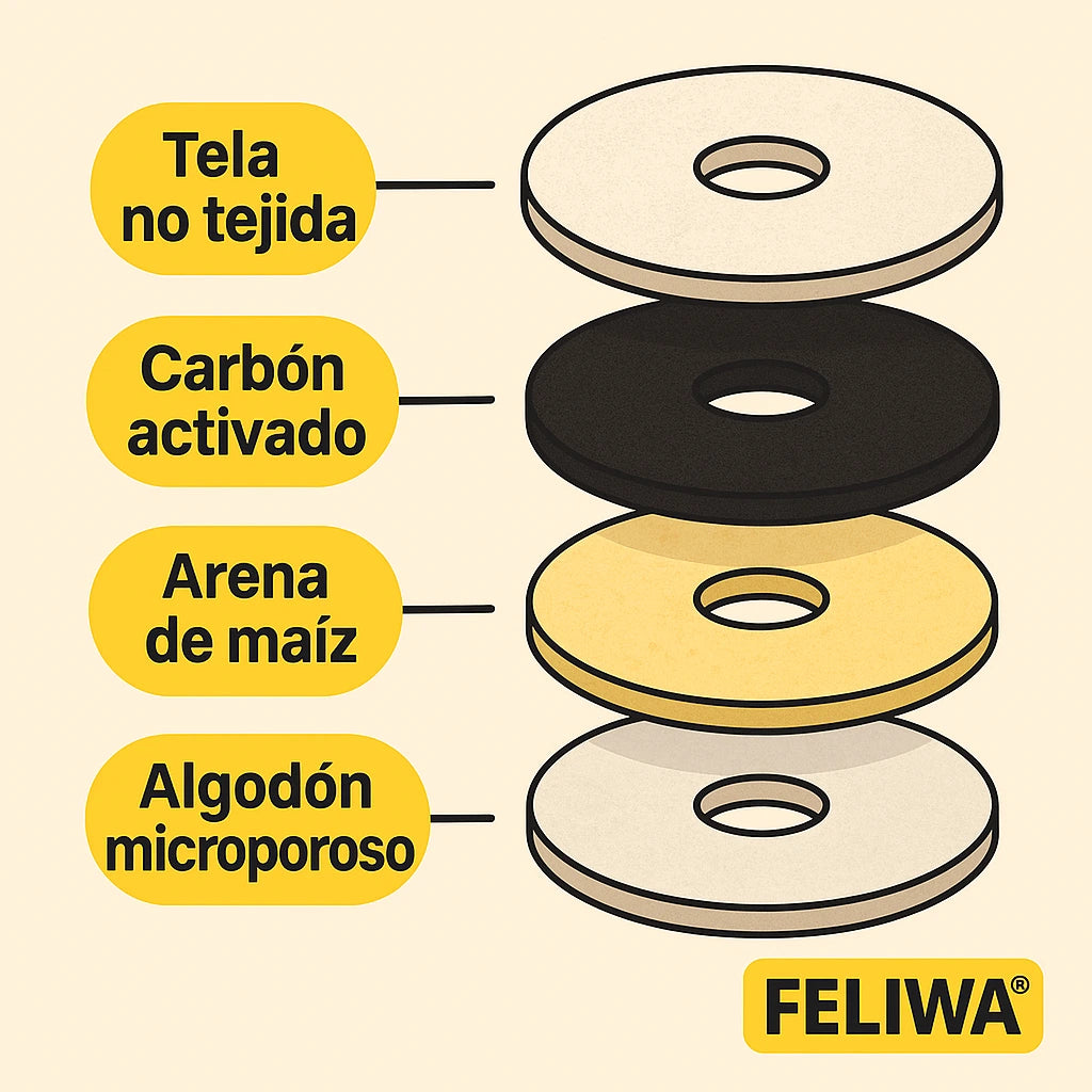 Fuente de agua para gatos de acero inoxidable INOX 304